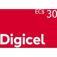Digicel EC$30 Mobile Top-up AG