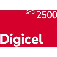 Digicel 2500 GYD Mobile Top-up GY