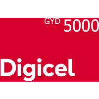 Digicel 5000 GYD Mobile Top-up GY