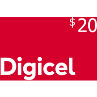 Digicel $20 Mobile Top-up MQ