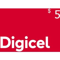 Digicel $5 Mobile Top-up VG