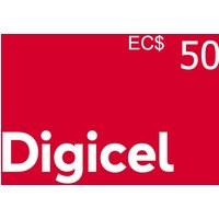 Digicel EC$50 Mobile Top-up MS