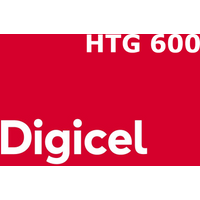 Digicel 600 HTG Mobile Top-up HT