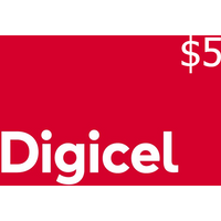 Digicel $5 Mobile Top-up BQ
