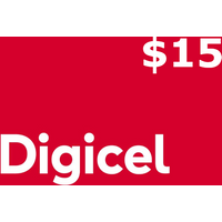 Digicel $15 Mobile Top-up TC