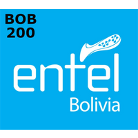 Entel 200 BOB Mobile Top-up BO