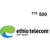 Ethiotelecom 500 ETB Mobile Top-up ET