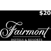 Fairmont Hotels & Resorts C$20 Gift Card CA