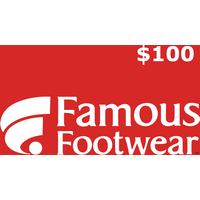 Famous Footwear $100 Gift Card US