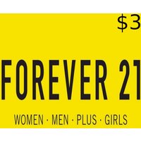 Forever 21 $3 Gift Card US