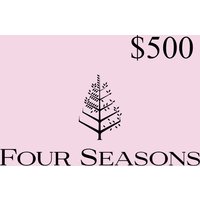 Four Seasons USD 500 Gift Card US