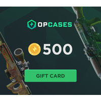 OPCASES 500 Coins Gift Card