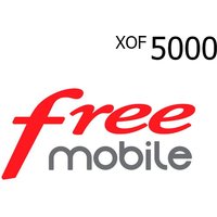 Free 5000 XOF Mobile Top-up SN