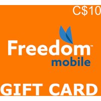 Freedom PIN C$10 Gift Card CA