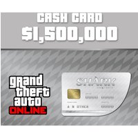 Grand Theft Auto Online - $1,500,000 Great White Shark Cash Card PC Activation Code UK