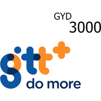 GTT 3000 GYD Mobile Top-up GY