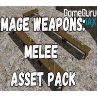 GameGuru MAX - Low Poly Asset Pack - Mage Weapons: Melee DLC PC Steam CD Key