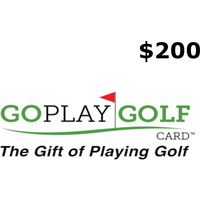 Go Play Golf $200 Gift Card US