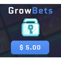 GrowBets.net $5 Gift Card