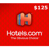Hotels.com $125 Gift Card US