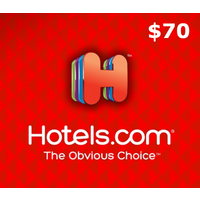 Hotels.com $70 Gift Card US