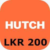 Hutchison LKR 200 Mobile Top-up LK