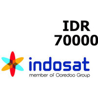 Indosat 70000 IDR Mobile Top-up ID