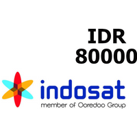 Indosat 80000 IDR Mobile Top-up ID