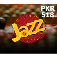 Jazz 518 PKR Mobile Top-up PK