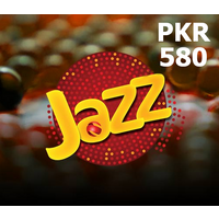Jazz 580 PKR Mobile Top-up PK