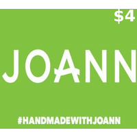 JoAnn Fabrics $4 Gift Card US