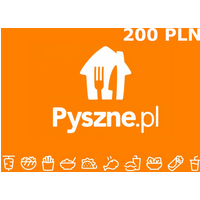 Pyszne.pl 200 PLN Gift Card PL
