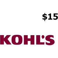 Kohls $15 Gift Card US