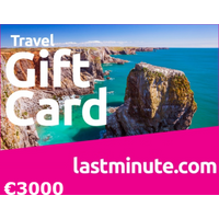 Lastminute.com €3000 Gift Card DE