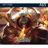 League of Legends A$5 Prepaid RP Card AU