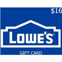 Lowe's $16 Gift Card US