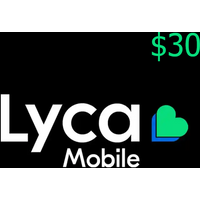Lyca Mobile $30 Mobile Top-up US