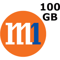 M1 100 GB Data Mobile Top-up SG