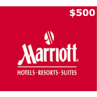 Marriot USD 500 Gift Card US