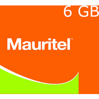Mauritel 6 GB Data Mobile Top-up MR