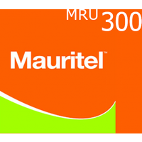 Mauritel 300 MRU Mobile Top-up MR