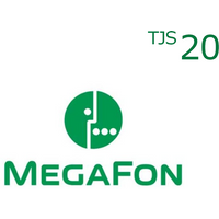 Megafon 20 TJS Mobile Top-up TJ