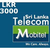 Mobitel 3000 LKR Mobile Top-up LK