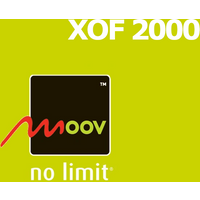 Moov 2000 XOF Mobile Top-up NE