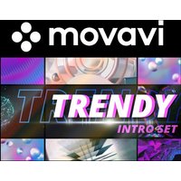 Movavi Video Editor Plus 2021 Effects - Trendy Intro Set Steam CD Key