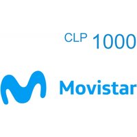 Movistar 1000 CLP Mobile Top-up CL