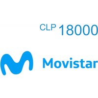 Movistar 18000 CLP Mobile Top-up CL