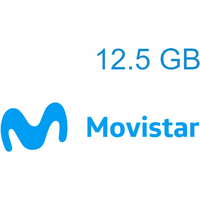 Movistar 12.5 GB Data Mobile Top-up SV