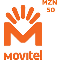Movitel PIN 50 MZN Mobile Gift Card MZ