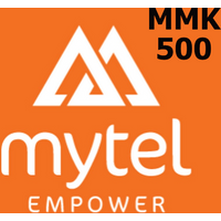 Mytel 500 MMK Mobile Top-up MM